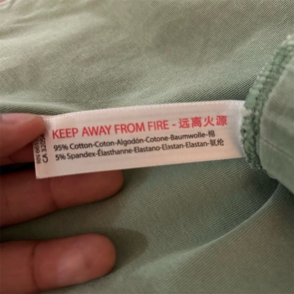 Free People  Women's Green Leggings Size Small Yoga Gym Casual Wear - Picture 9 of 10